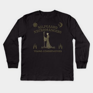 Nilfgaard Necromancers Young Conservatives Kids Long Sleeve T-Shirt